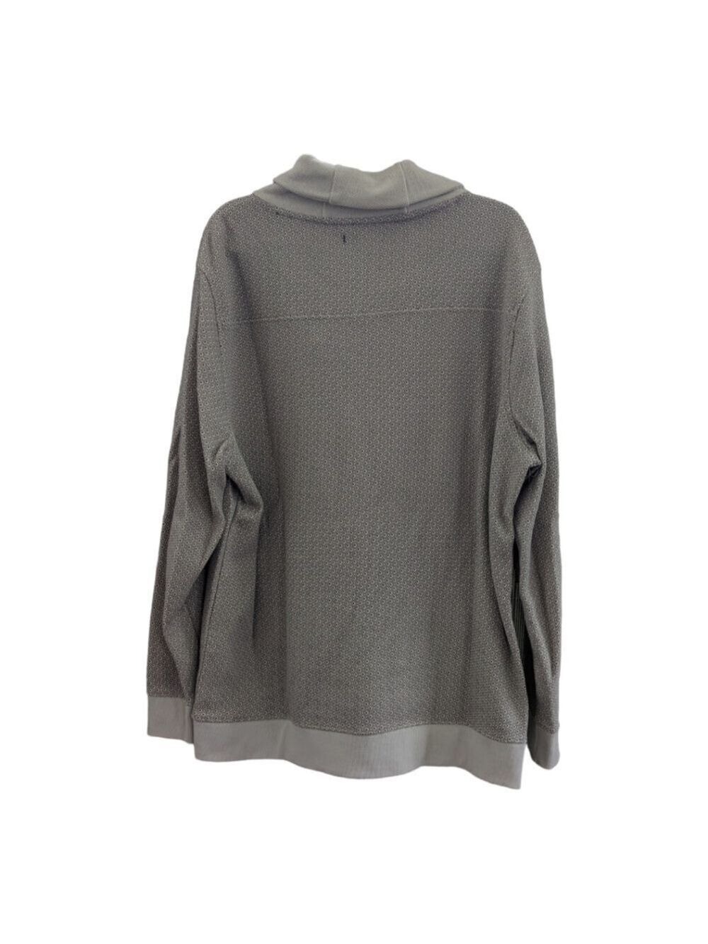 Tasso Elba Men's beige Shawl Collar Cotton Sweater,XL EUC - Picture 3 of 4